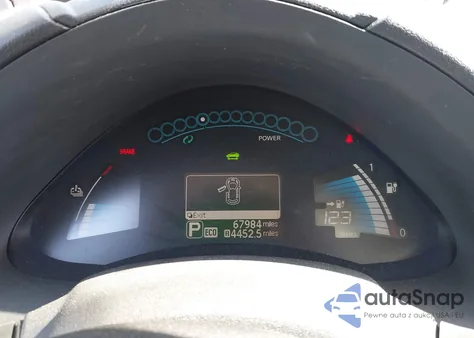 2017 Nissan Leaf S z USA, uszkodzony, nr VIN 1N4BZ0CP1HC300038